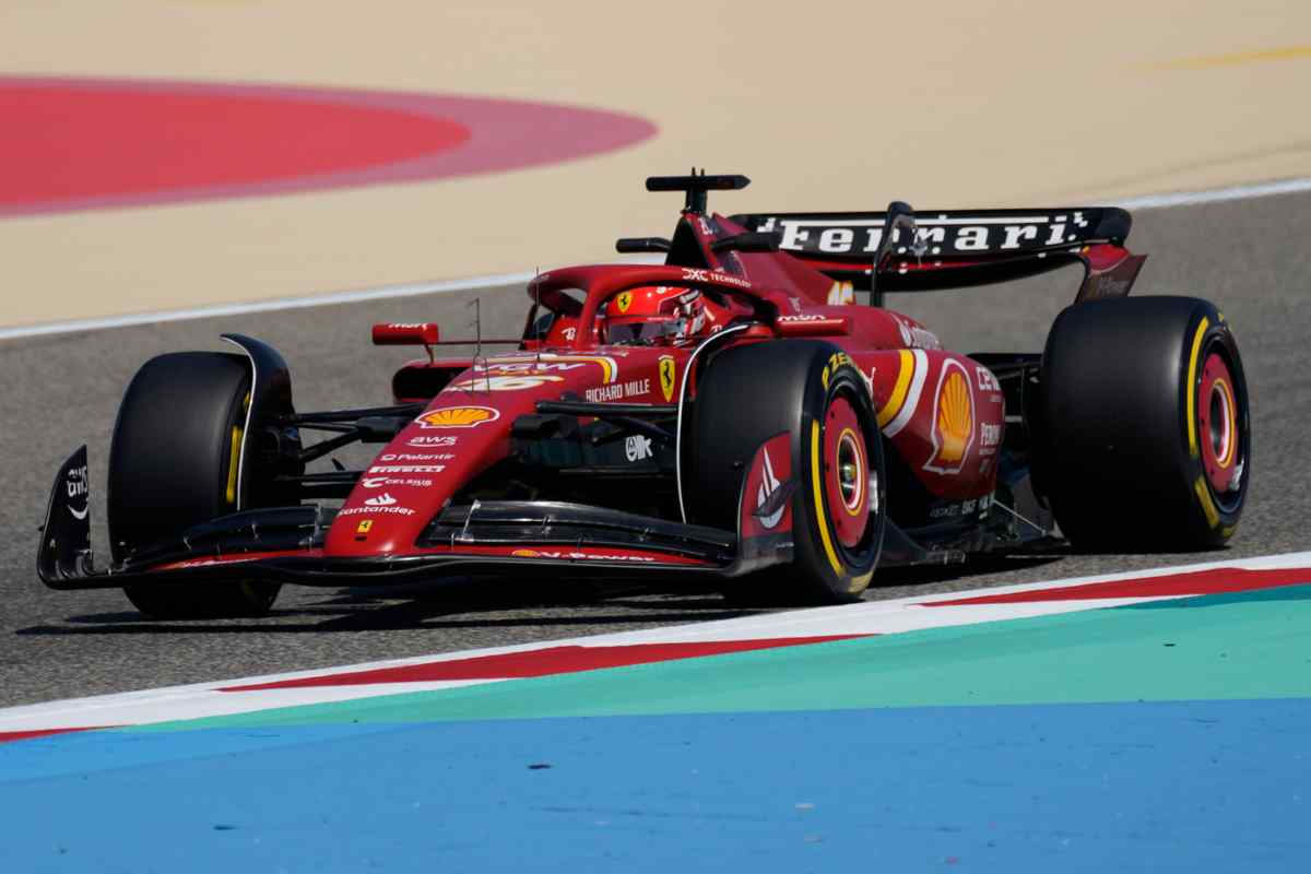 Leclerc vittima di un incidente, allarme Ferrari