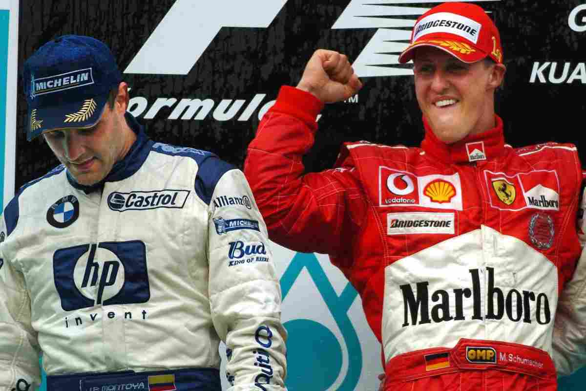 Gli storici duelli tra Schumacher e Montoya