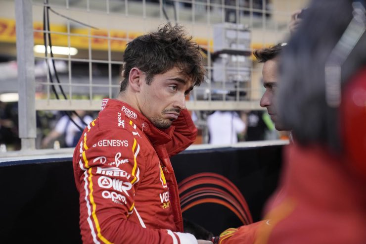 Ferrari, delusione Leclerc