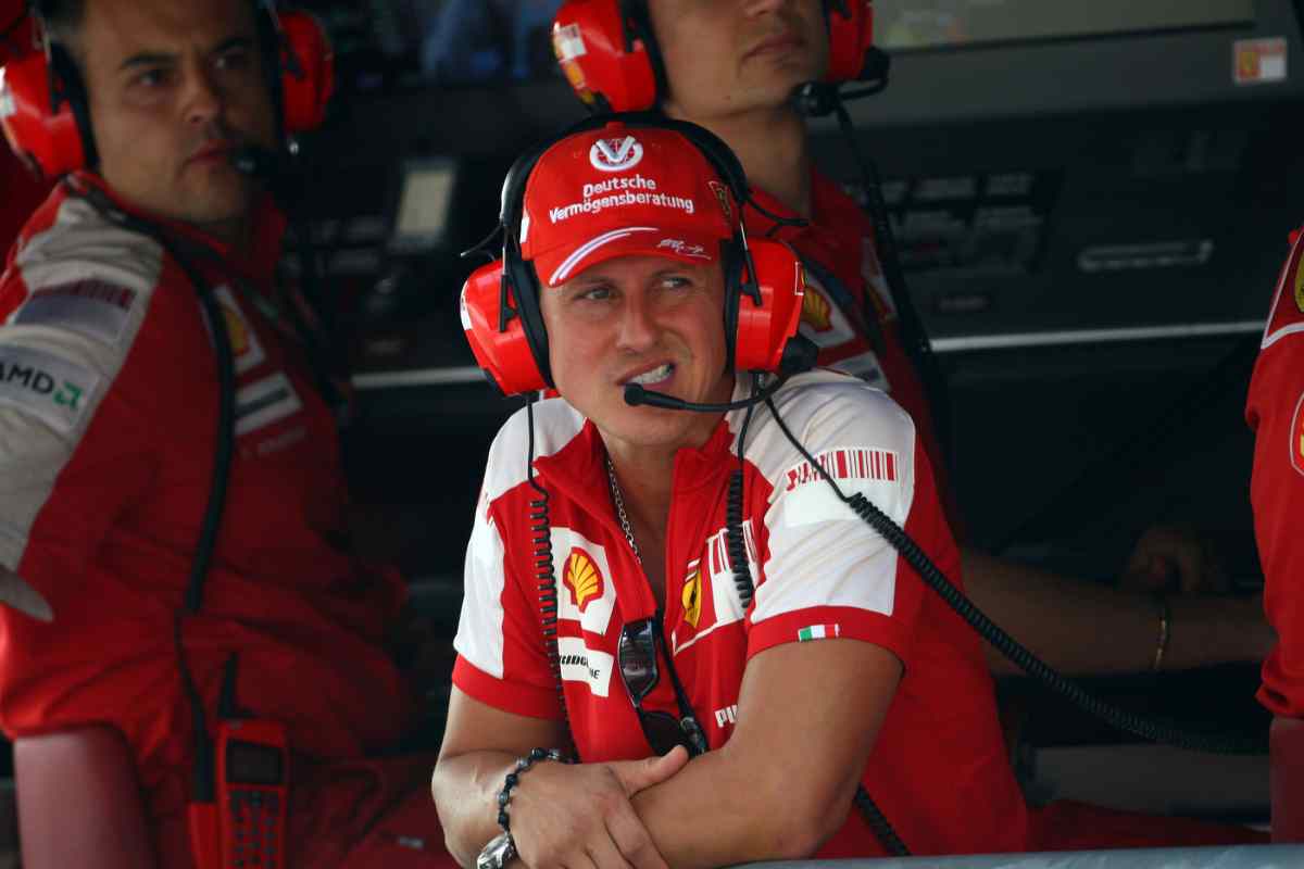 Schumacher Grand Slam Formula 1 stesso numero Verstappen
