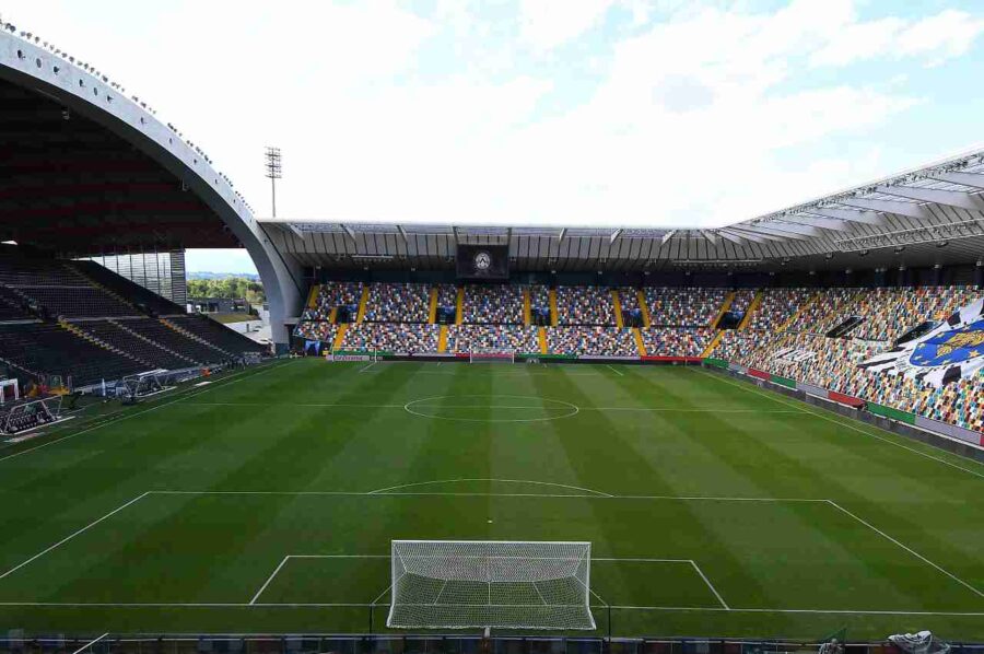 Dacia Arena, teatro di Italia-Israele