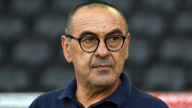 Maurizio Sarri, allenatore Lazio