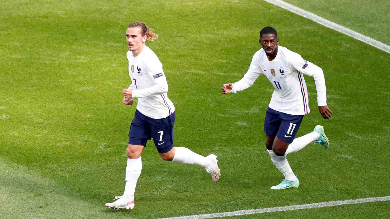 Griezmann e Dembelè