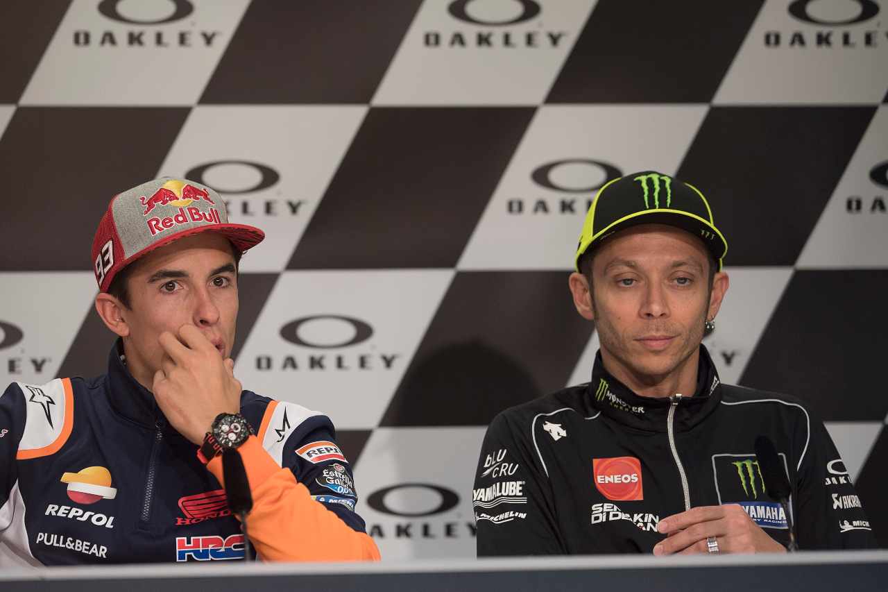 Marquez e Rossi