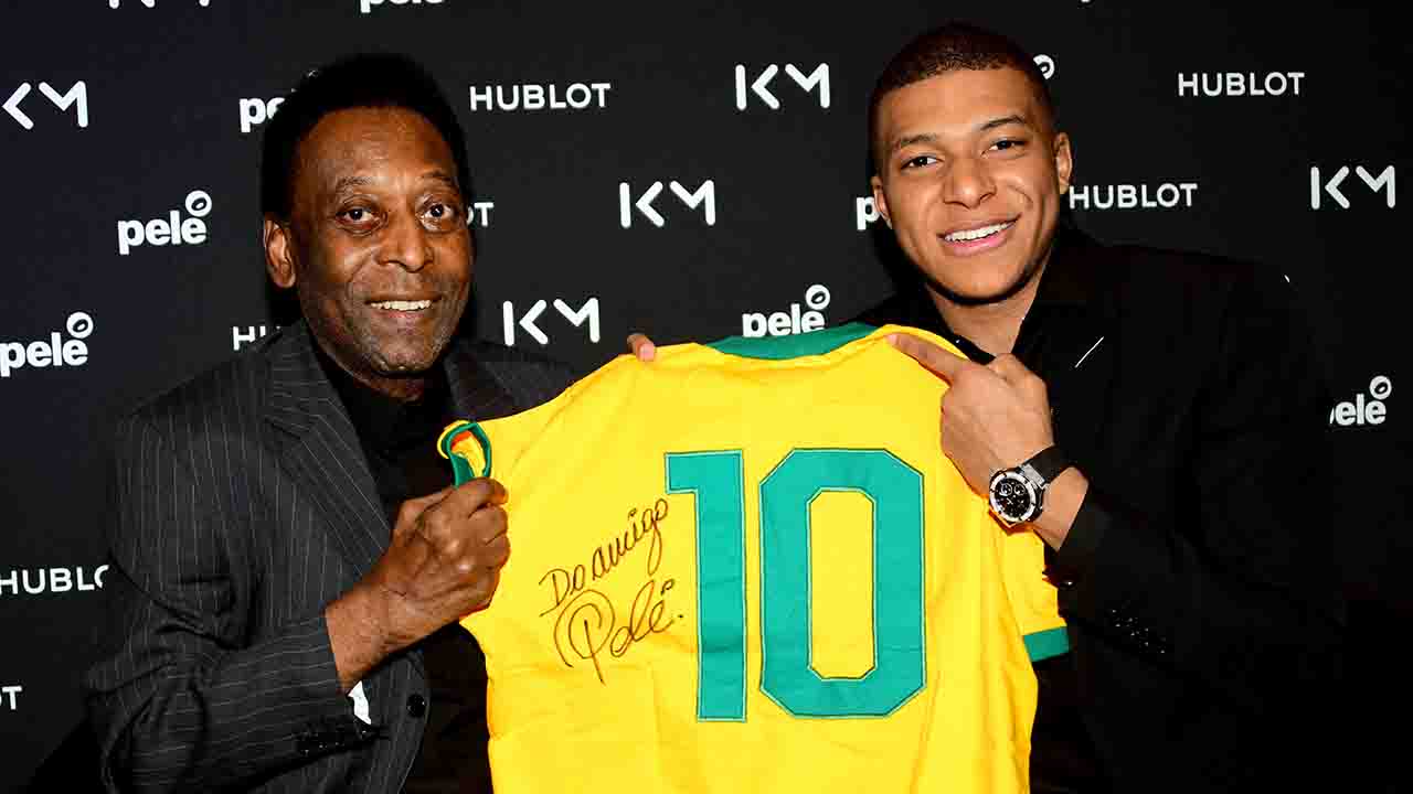 Pele e Mbappe