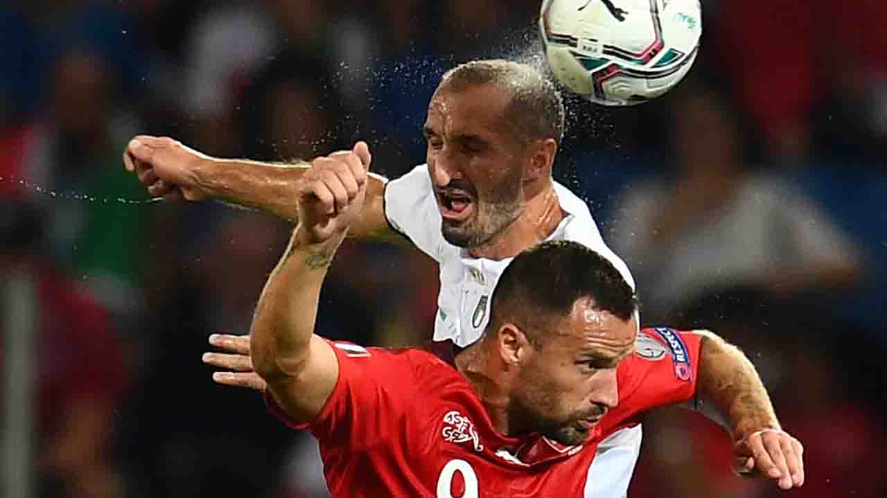 Italia Svizzera Chiellini