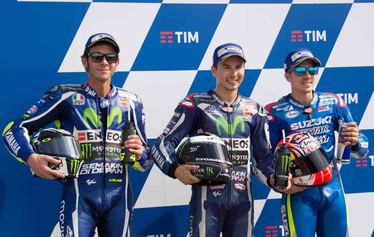 Valentino Rossi e Jorge Lorenzo