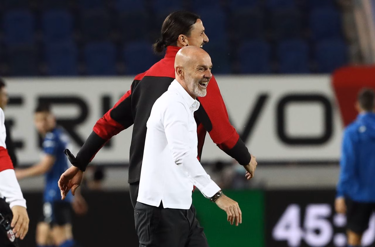 Ibrahimovic e Pioli