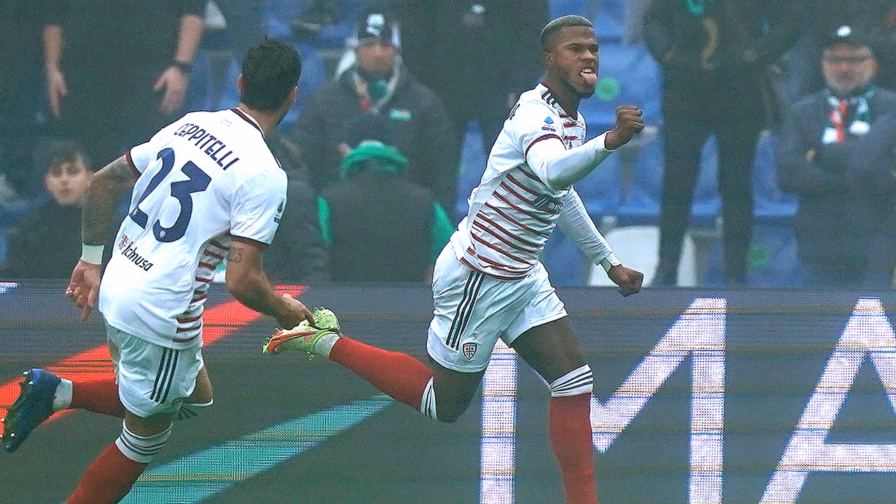 Sassuolo Cagliari Joao Pedro