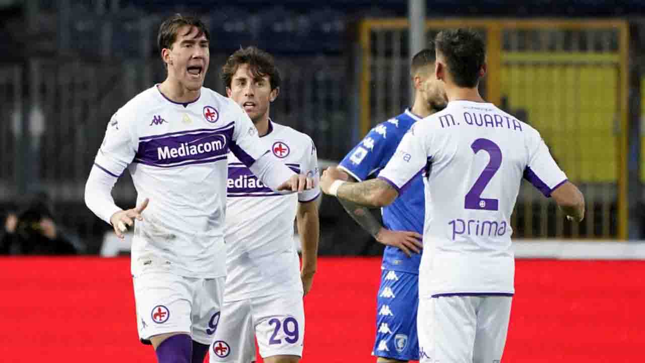 Empoli Fiorentina Vlahovic