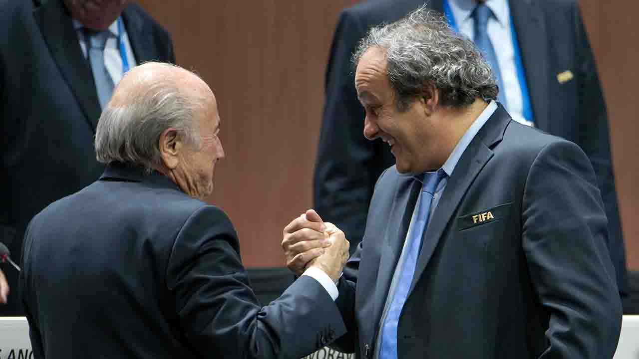 Platini e Blatter