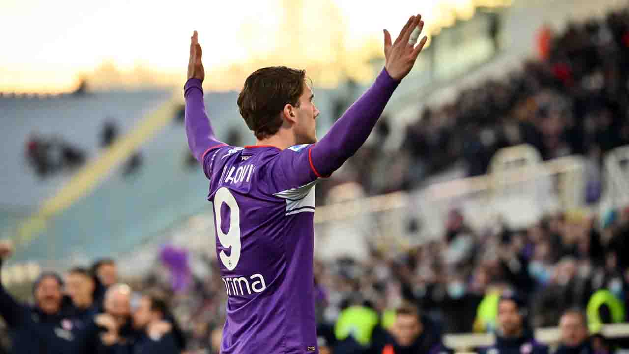 Fiorentina Salernitana Vlahovic