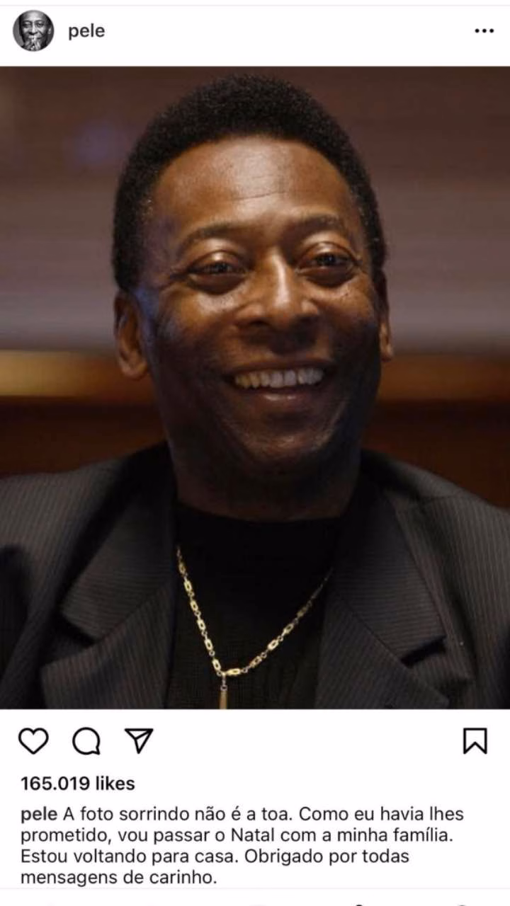Pelé Instagram
