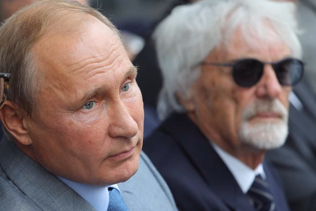 Ecclestone e Putin