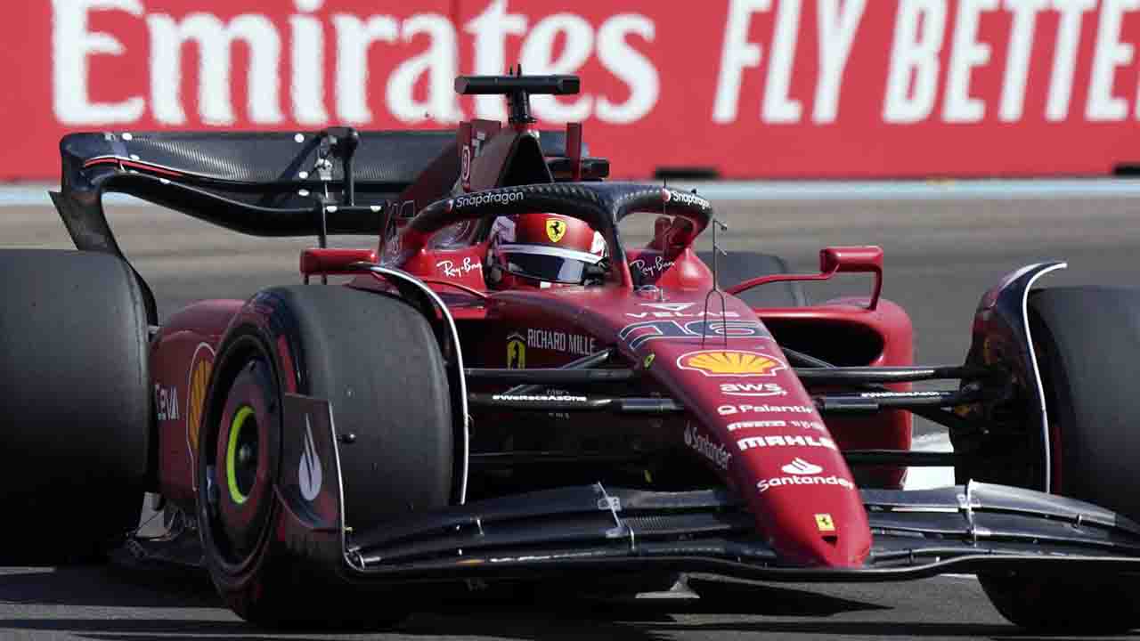 Formula 1 Miami Ferrari Leclerc