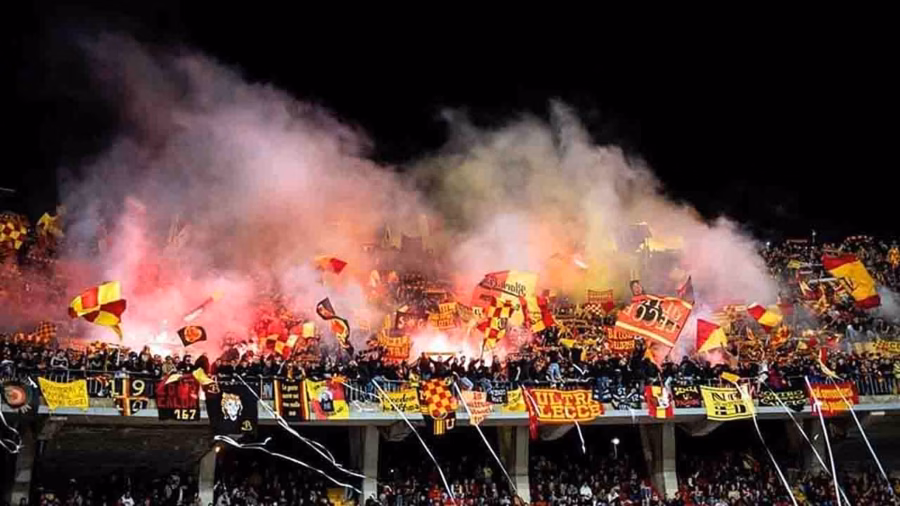 Lecce, Curva Via del Mare Parma Serie A