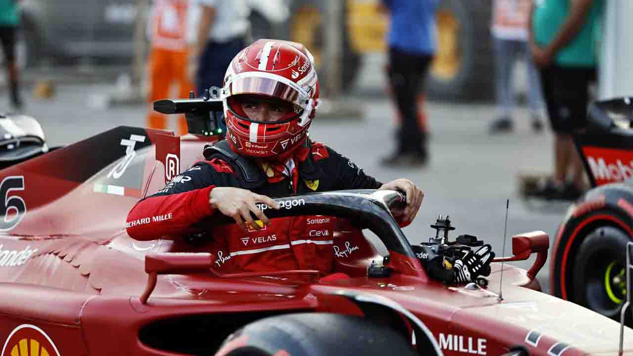 Formula 1 Baku Leclerc