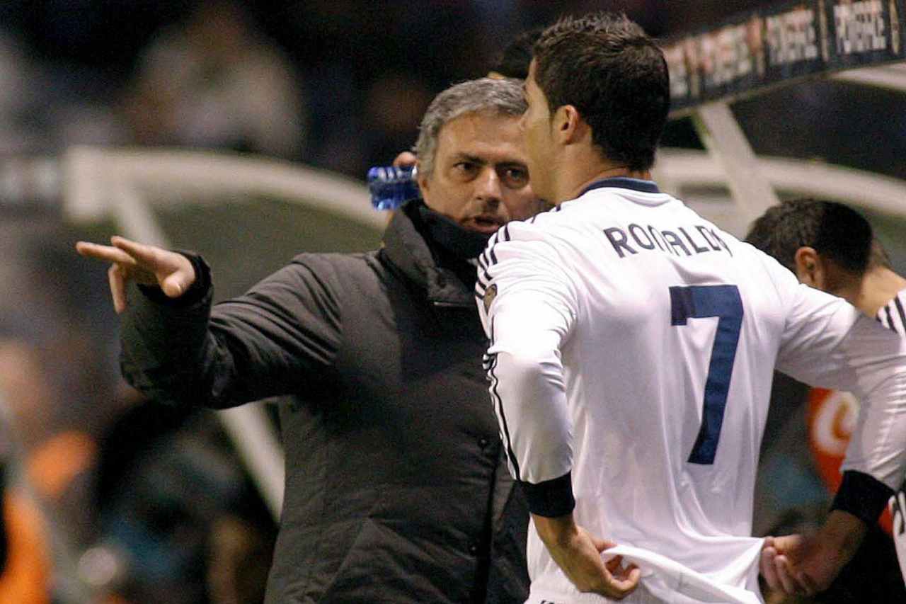 Ronaldo e Mourinho