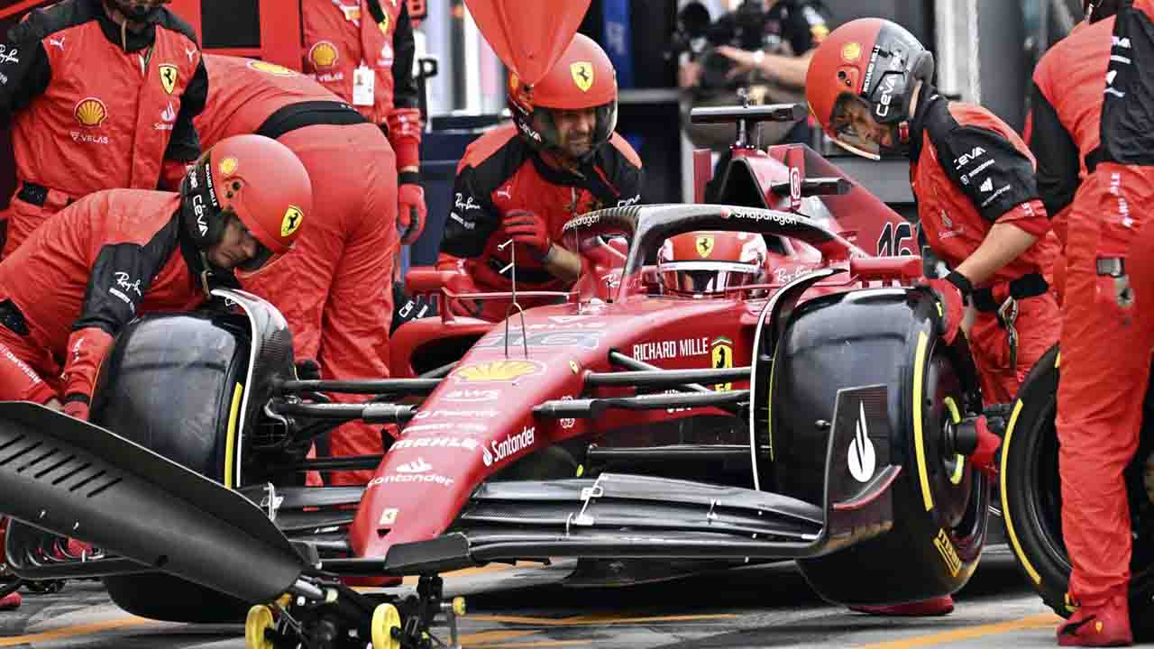 Ferrari Leclerc Binotto