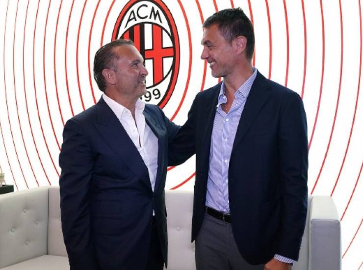 Gerry Cardinale e Paolo Maldini (Gianluca Di Marzio)