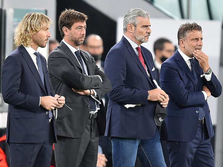 La dirigenza della Juventus (Credit: ANSA))