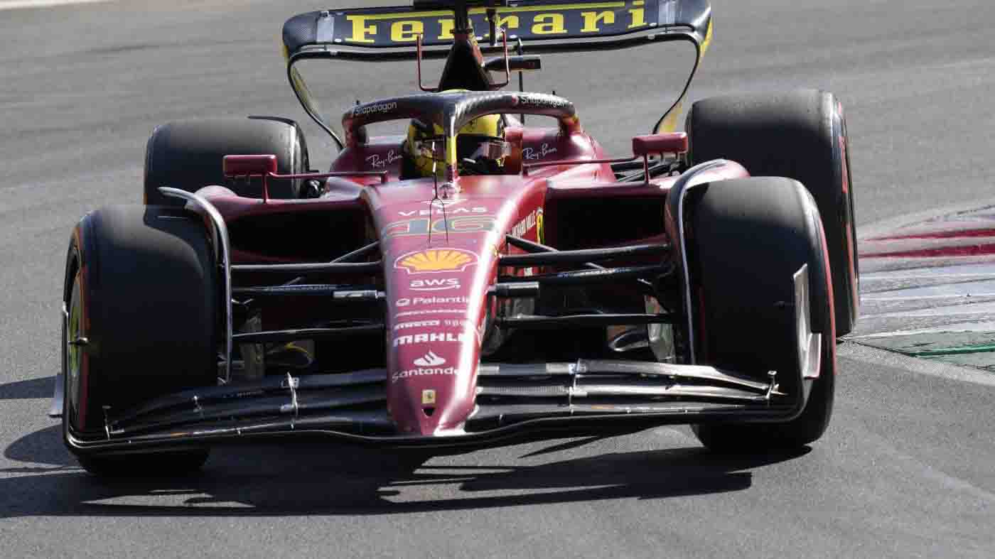 Formula 1 Monza Leclerc 100922