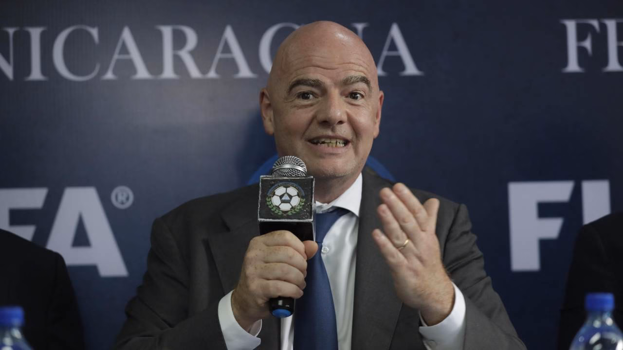 Il presidente della FIFA Gianni Infantino [Credit: ANSA]