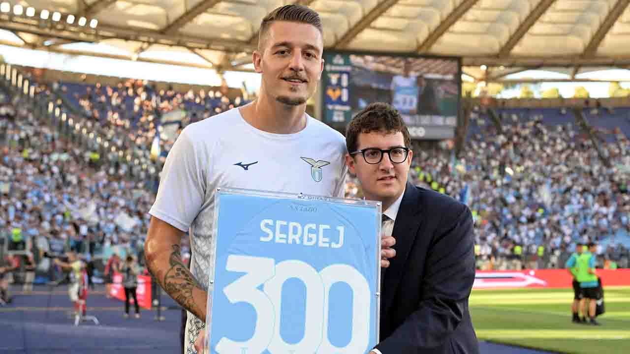 Lazio Verona Sportitalia 110922 Milinkovic Savic