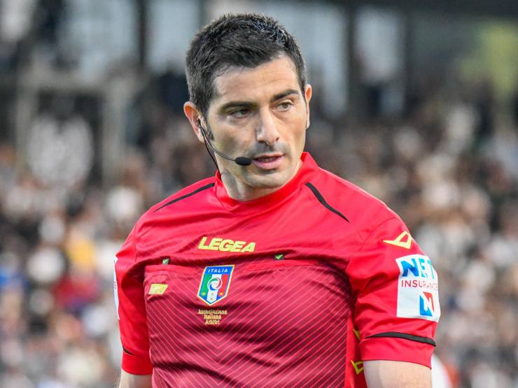 Fabio Maresca, arbitro della sezione di Napoli (credit: Ansa) - Sportitalia 05/09/2022