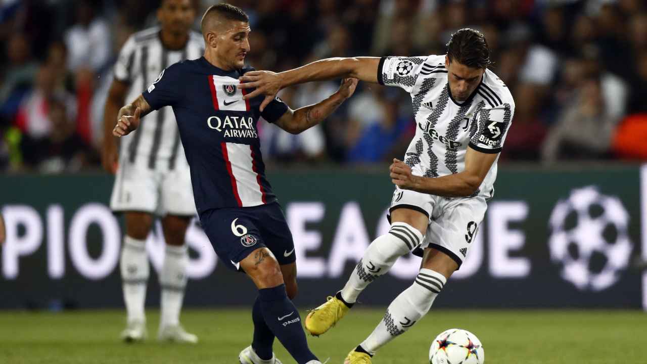 Un'immagine del match tra PSG e Juventus [Credit: ANSA] - Sportitalia
