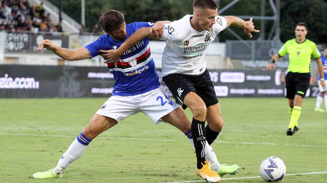 Spezia Sampdoria Sportitalia 170922