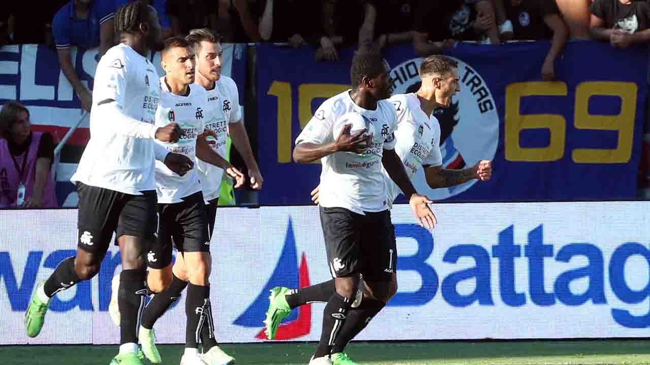 Spezia Sampdoria Sportitalia 170922