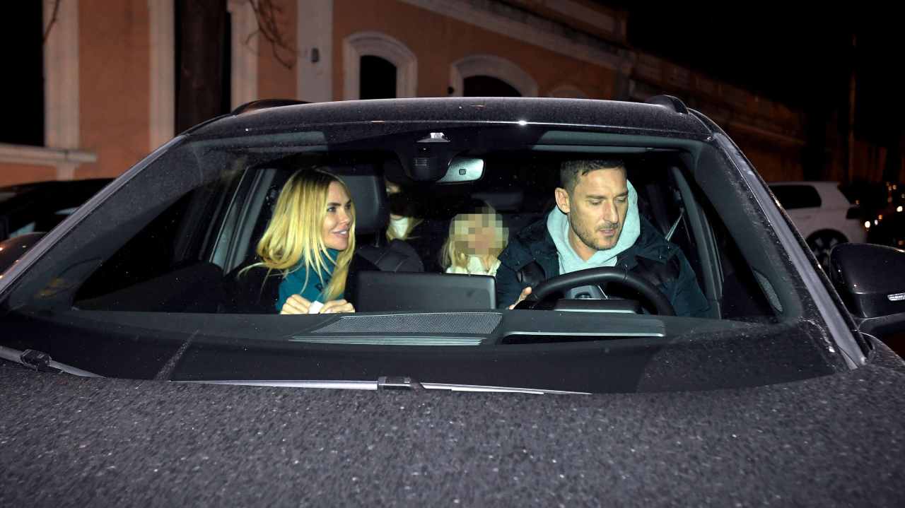 Totti e Ilary Blasi