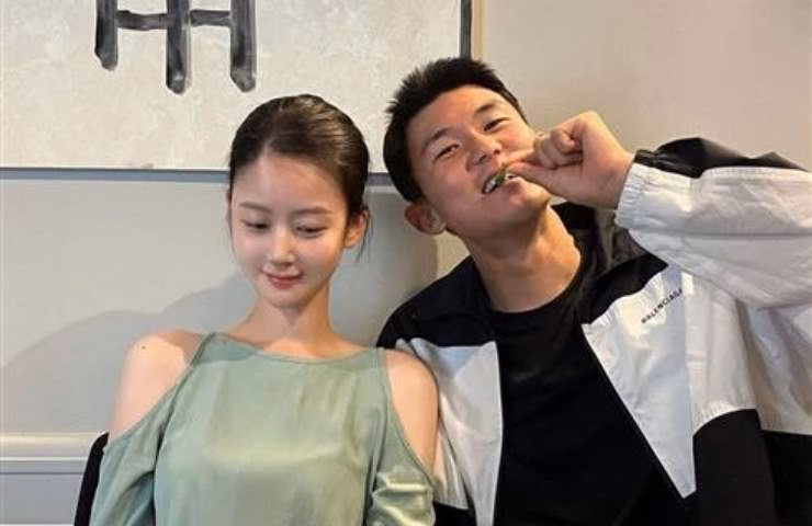 Ahn con suo marito Kim