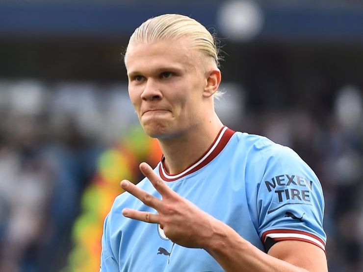 Erling Haaland, attaccante del Manchester City