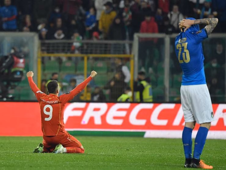 Mancini - Italia-Macedonia