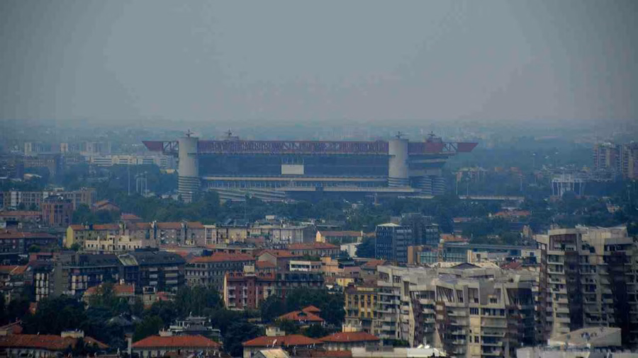 Lo Stadio Meazza di San Siro, Milano Inter