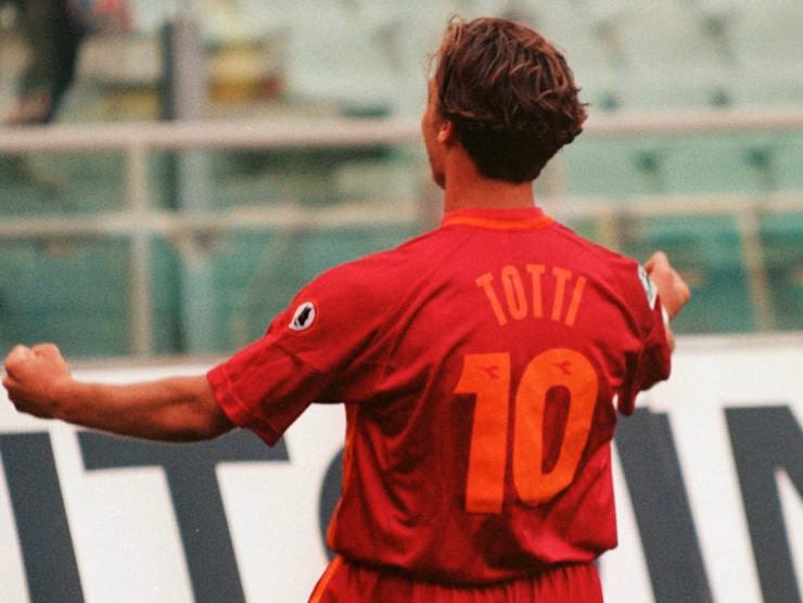 Un'immagine di Totti risalente al settemebre del 1997 [Credit: ANSA] - Sportitalia