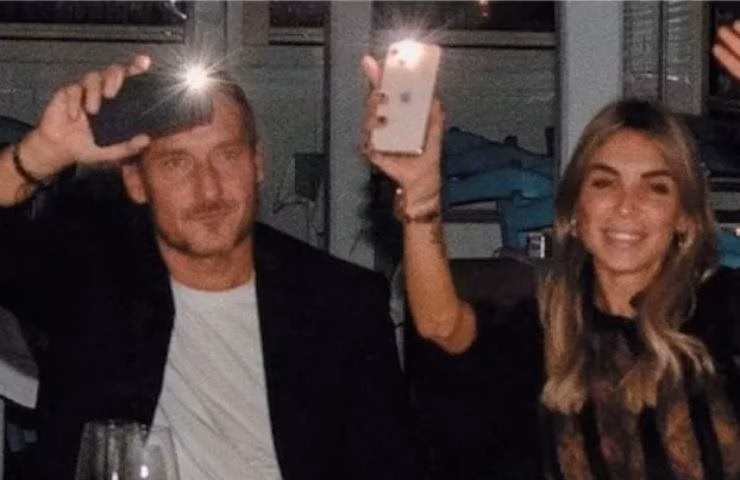 Totti e la Bocchi a cena insieme