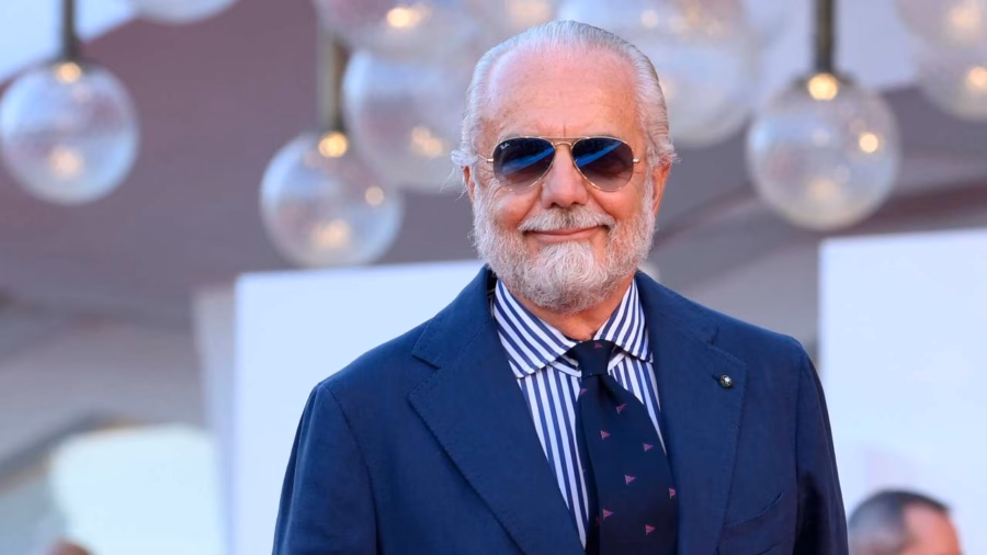 Aurelio De Laurentiis, presidente del Napoli [Credit: ANSA] - Sportitalia.com