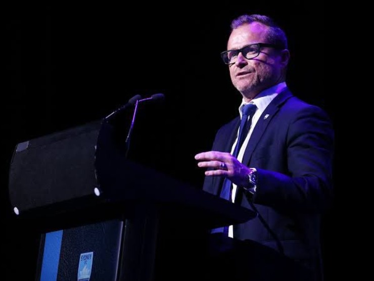 Danny Townsend, CEO della A-League [Credit: Twitter] - Sportitalia.com