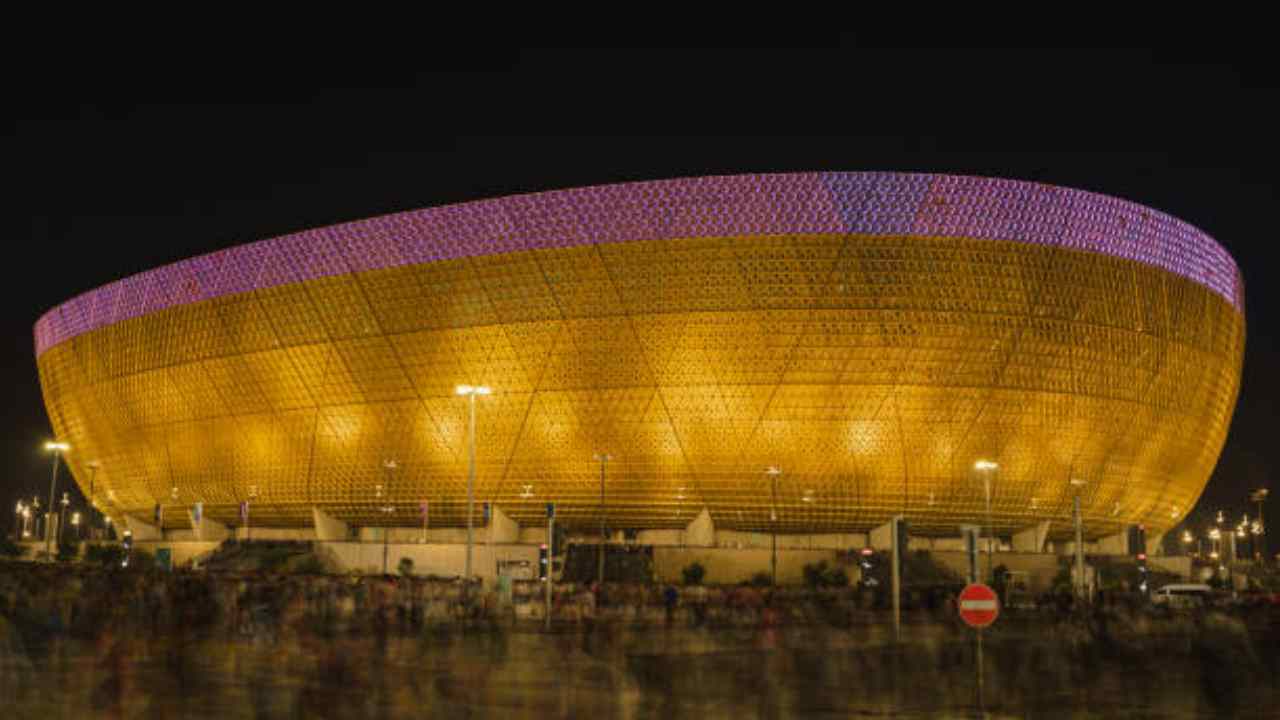 Lo stadio Lusail Iconic, dove si terrà la finale di Qatar 2022 [Credit_ Pixabay] - Sportitalia.com