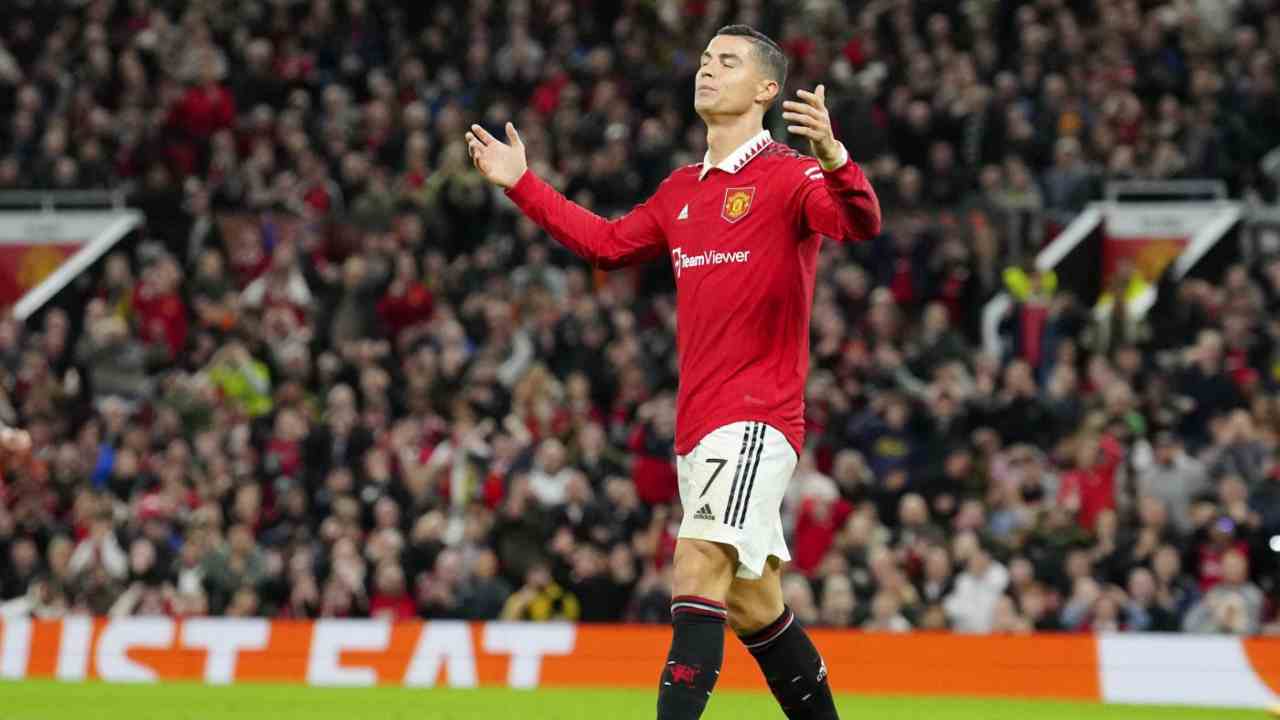Cristiano Ronaldo, attaccante del Manchester United [Credit: Lapresse] - Sportitalia