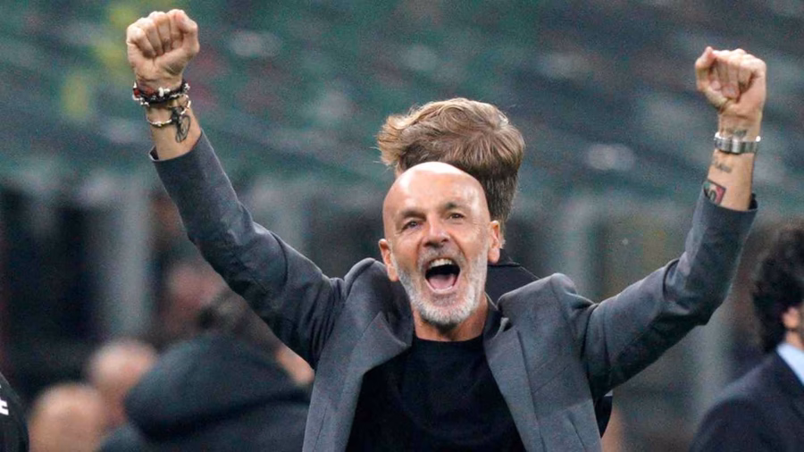 Stefano Pioli, allenatore del Milan [Credit_ LaPresse] - Sportitalia.com