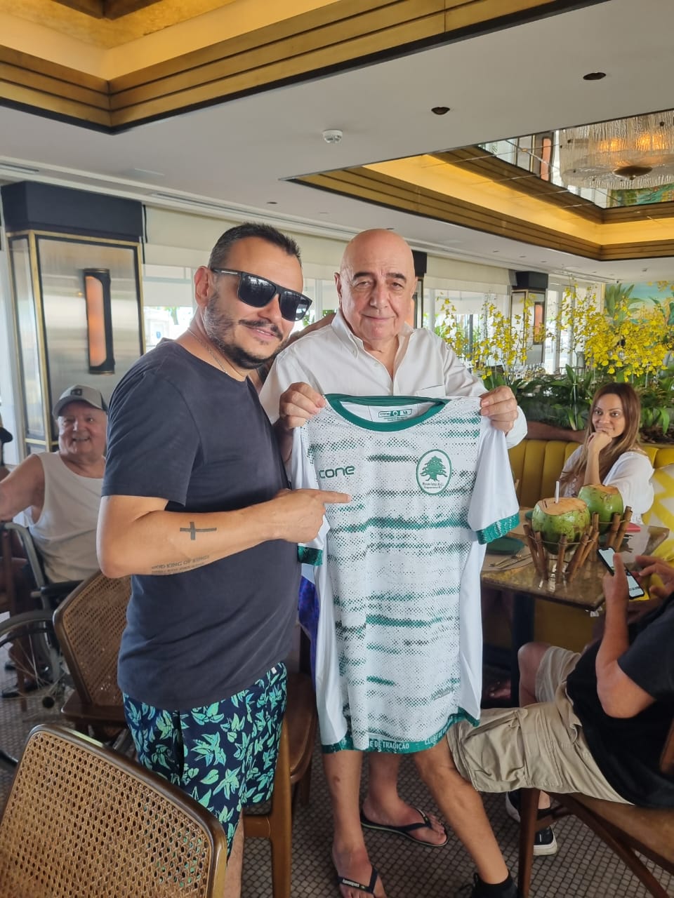 GALLIANI IN BRASILE, ECCO LA FOTO
