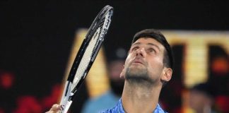 Nole Djokovic in lacrime