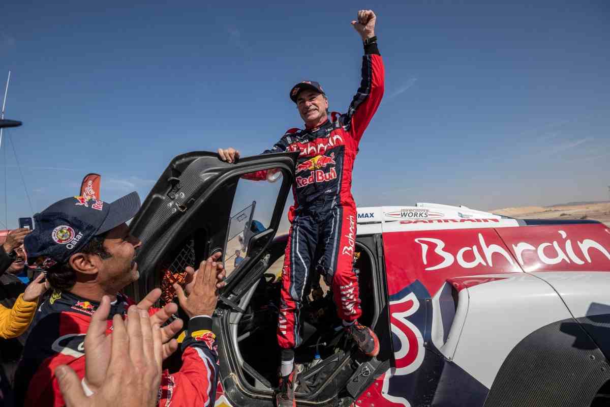Sainz sr re della Dakar