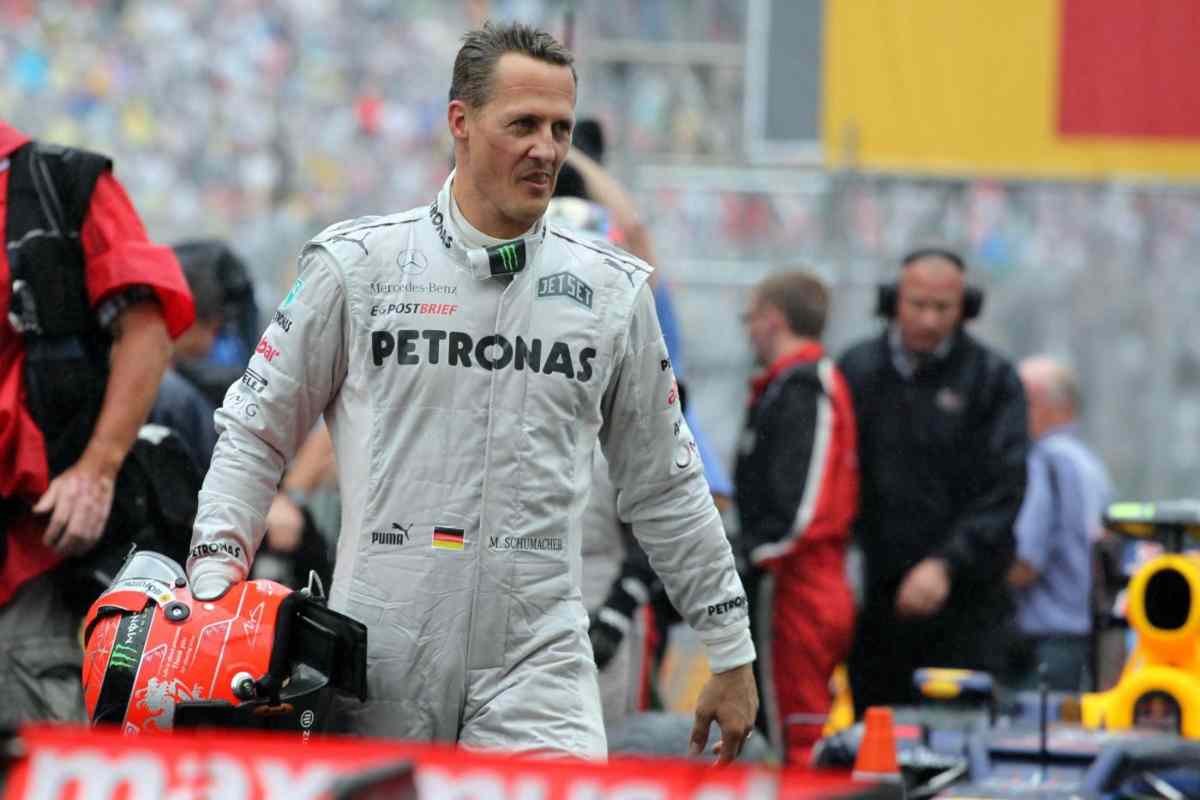 Schumacher nove anni fa