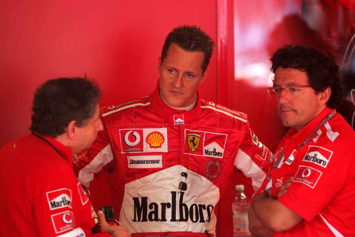 Schumacher e la Ferrari