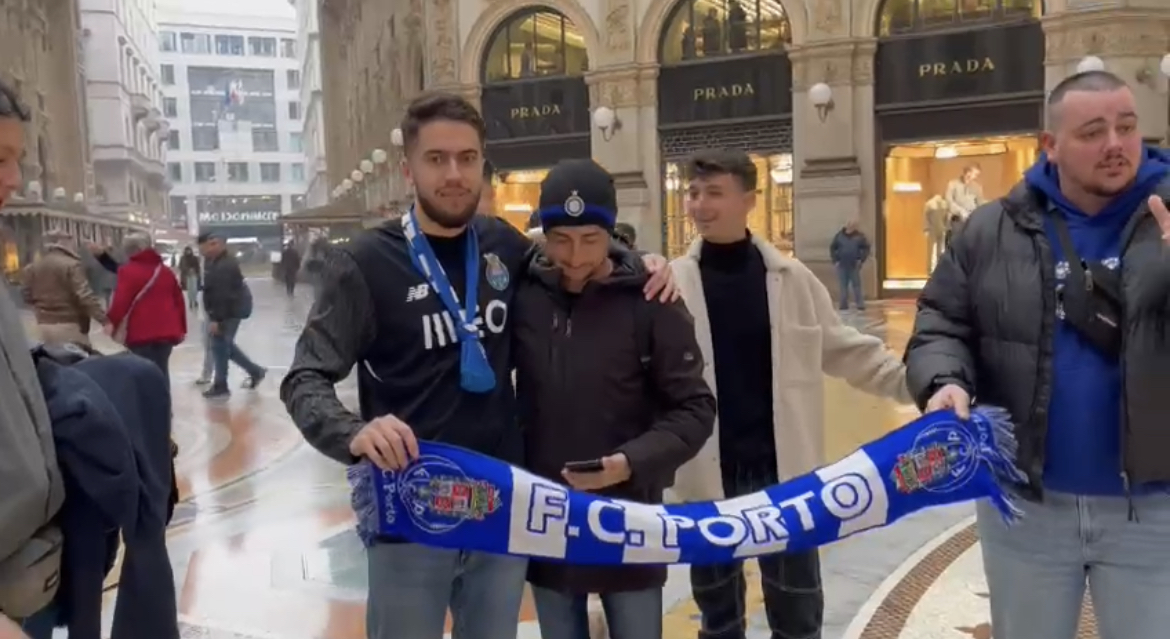 Inter-Porto, l’atmosfera tra i tifosi a Milano (VIDEO)